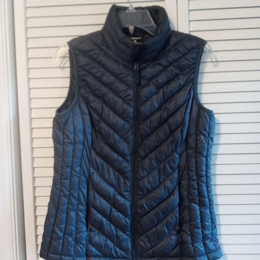 32degree Heat quilted Vest. Grey.